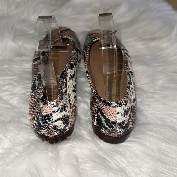 Madewell The Adelle Ballet Flats in Snake Embossed Leather - Picture 8 of 11